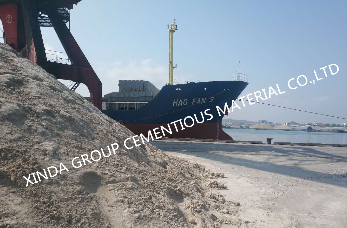 Exported to Japan 3300 MTS FGD GYPSUM