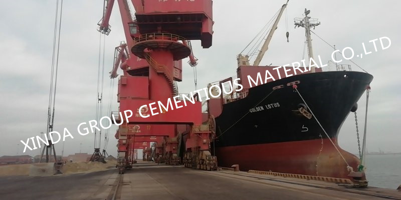 Exported to Korea 24600 MTS FGD GYPSUM