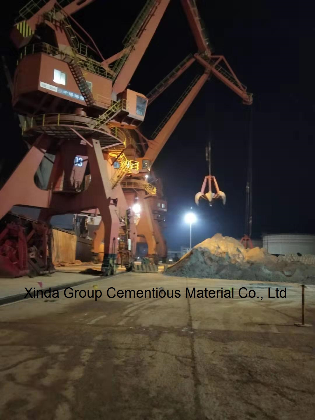 Exported  8000MTS FGD gypsum