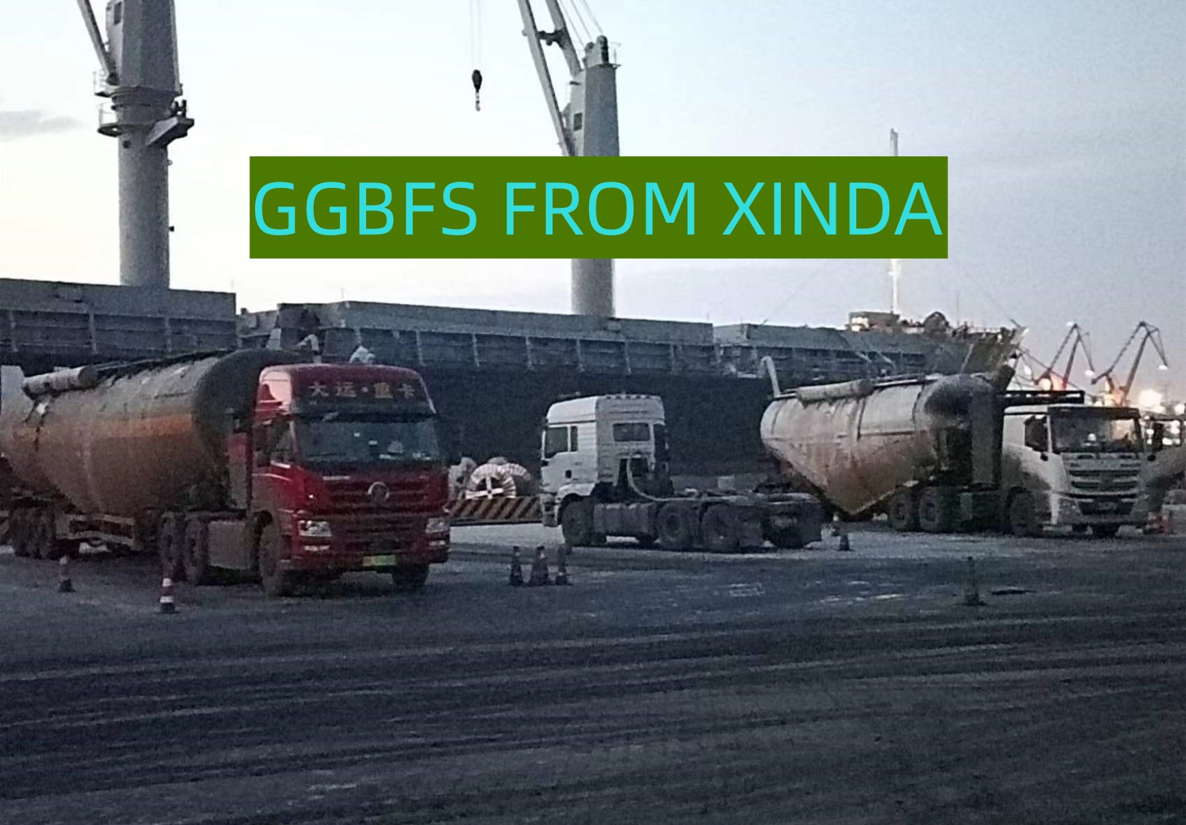 GGBFS EXPORT